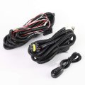 Auto Dynasty Compatible With Tundra Sequoia Pair Of Bumper Round Driving Fog Lights Switch Clear Lens