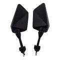 Okstno Black Left Right Rear View Mirrors For Kawasaki Ninja 2008-2013 09 10 250r Ex250 
