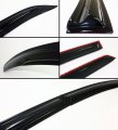 Jdm 3d Style Smoked Window Visor Vent Shade Compatible For 2009-2013 Toyota Corolla
