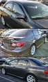 Jdm 3d Style Smoked Window Visor Vent Shade Compatible For 2009-2013 Toyota Corolla