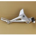 Minho 6061 High Strength Aluminum Alloy Motorcycle Footpegs Assembly Right Side Fit For 2013-2016 Honda Grom Msx 125 Sf