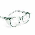 Stoggles Official Square Z87 1 Certified Safety Glasses Anti-fog Blue Light Blocking Medium Moss