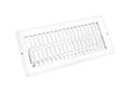 Rv Floor Register With Damper White Metal Steel Heating Vent For Mobile Homes V-103wb 12 4 In X 5 3 1 Pack 