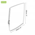 Uxcell Rectangular Hose Clamps 8 X 304 Stainless Steel Square Duct Pipe Clamp For Ducting Securing Cable And Bridge Project