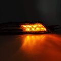Led Front Side Marker Lamps Replacement For 2007-2021 Nissan Gt-r Gtr R35 Smoked Lens Amber Turn Singal Lights Kits White