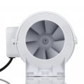 Doonarces Hf-100s 4in Inline Duct Fan Silent Waterproof Exhaust Ventilation Kitchen Smoke Extractor Blower For Bathroom Bbq 