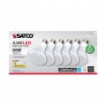 Satco S11474 Led Br30 Reflector Lamps 65w Replacement White 8 5 Watts 6 Pack