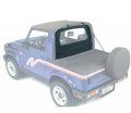 Bestop Black Denim Windjammer For 1986-1994 Suzuki Samurai 