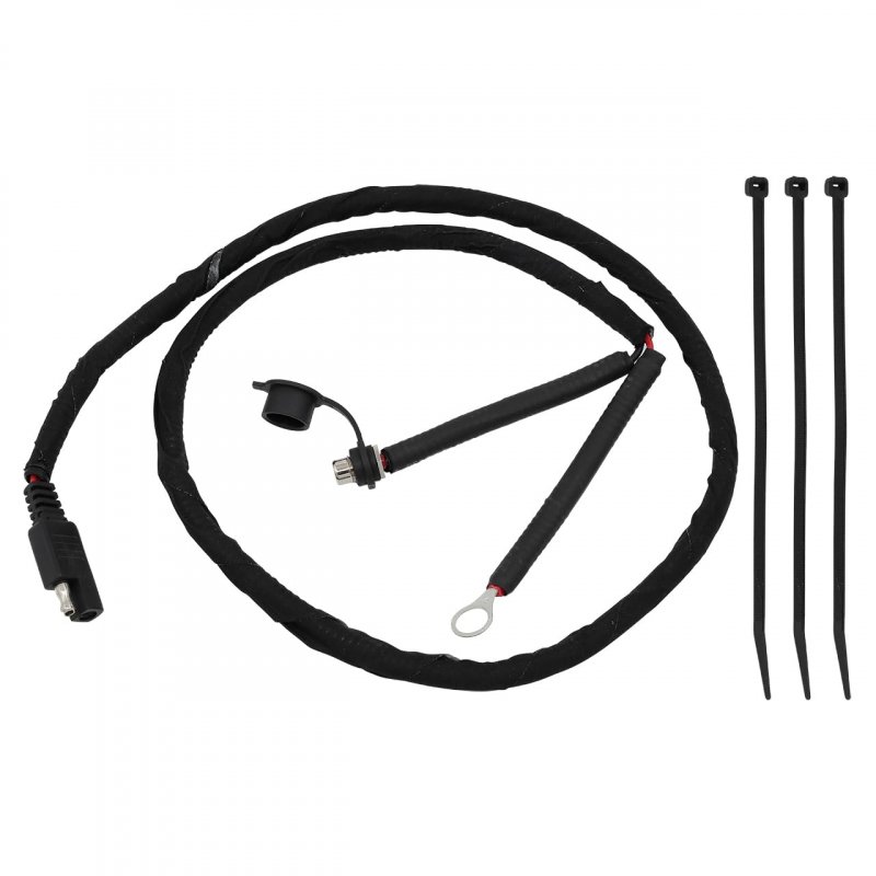 Dash Mounted Outlet For Heated Shield Arctic Cat Sm-01608 Replaces 7639-041 Rca Style Female Connector