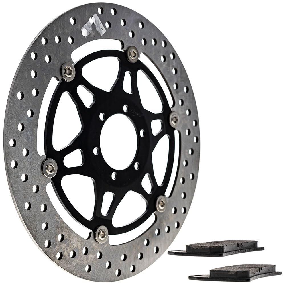 Niche Front Left Brake Rotor Pad Semi Metallic Kit For Ktm 690 Duke Supermoto 60313130000 58713030000 75609060000
