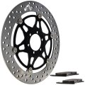 Niche Front Left Brake Rotor Pad Semi Metallic Kit For Ktm 690 Duke Supermoto 60313130000 58713030000 75609060000 