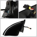 Mi1321118 Factory Style Passenger Right Side View Mirror Manual Folding Power Adjust Compatible With Chrysler Sebring 1999-2000