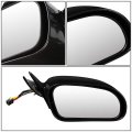 Mi1321118 Factory Style Passenger Right Side View Mirror Manual Folding Power Adjust Compatible With Chrysler Sebring 1999-2000