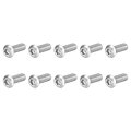 10pcs Torx Security Machine Screws 3 8-16 X 1 304 Stainless Steel Tamper Resistant Button Head Bolt Full Thread For Anti-theft 