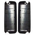 Door Mirror Cover Black Driver Passenger Side Fit 2005-2015 Freightliner Columbia Trucks