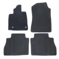 Velour Floor Mats For Toyota Tundra 2007 2013 Custom Fit Front And Rear Bottom Carpet Liners Anti Slip All Season Full Set 