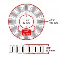 For Stator Polaris 18 Poles Mod-ztf1-3218