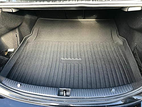 Cargo Liner Trunk Mat For Mercedes Benz C Class Sedan 2015 2021 Weather Resistant Rubber Floor With Raised Lip And Non Slip