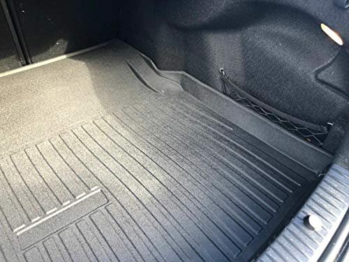 Cargo Liner Trunk Mat For Mercedes Benz C Class Sedan 2015 2021 Weather Resistant Rubber Floor With Raised Lip And Non Slip
