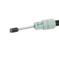 Rear Parking Brake Cable For Chevy Silverado 3500 2006 2007 2008 2009 0 2 In Jacket Diameter Mounting Bracket Included Eyelet 