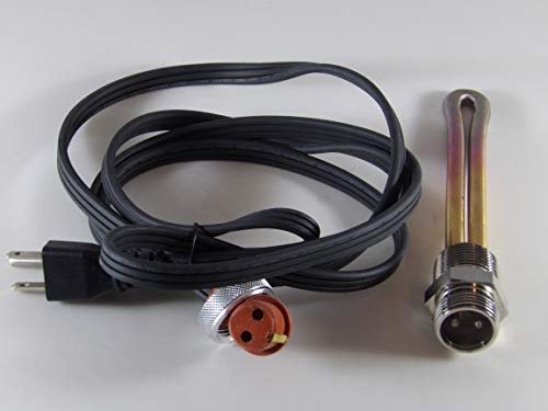 1500 Watt Engine Heater Kit For Steiger Tractors St250 Cougar Iii With Cat 3306 Eng 3 4 In Npt Diameter Includes Cord And