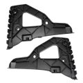 1 Pair Front Bumper Bracket Set Left And Right For Audi A6 Base Quattro Avanti 2005 2011 S6 2007 14460568 4f0807228 Au1067100 