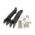 Tcmt Black Front Foot Pegs Motorcycle Footpeg Footrest Bracket Set Fit For Suzuki Gsxr 600 750 1000 2001-2022 