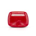 Tail Light Lens For Jeep Wrangler 1987 To 1995 Driver Or Passenger Side Single Piece With Gasket Replacement Ch2808106 And