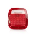 Tail Light Lens For Jeep Wrangler 1987 To 1995 Driver Or Passenger Side Single Piece With Gasket Replacement Ch2808106 And