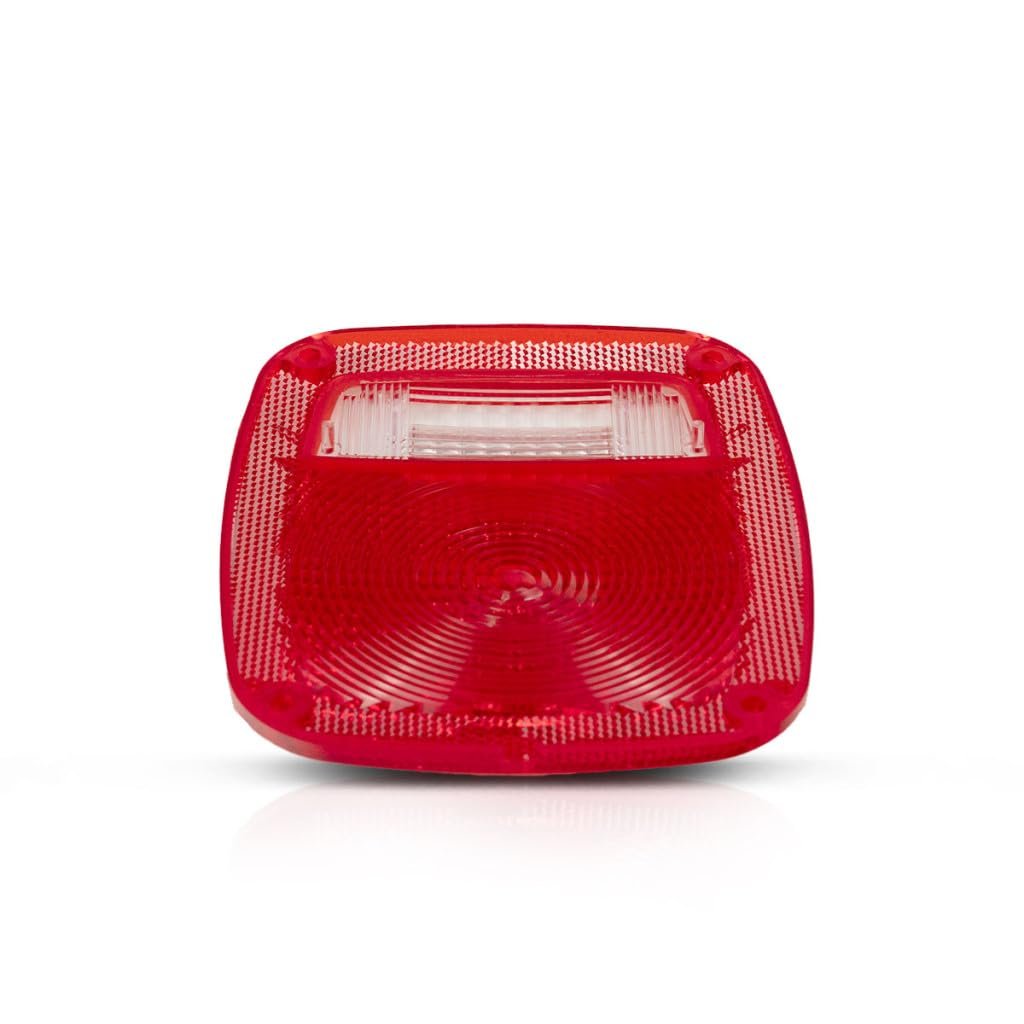 Tail Light Lens For Jeep Wrangler 1987 To 1995 Driver Or Passenger Side Single Piece With Gasket Replacement Ch2808106 And