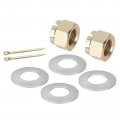 Front Axle Nuts Washer Kit For Polaris Rzr 1000 900 570 Turbo Rs1 Ranger Diesel General Sportsman 300 400 Ace Oem