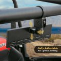 Scosche M21009-20 Baseclamp 9a Panoramic View Mirror With 2 0a Tube Clamp For Atv S Utv S And Side X Sides