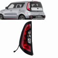 Tail Light Assembly For Soul 2014 2015 2016 2017 2018 2019 Driver Side Left Rear Clear And Red Lens Replacement 92401b2010 