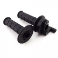 Tc-motor Black Twist Throttle Handle Grips Green Cable For Xr50 Crf50 Crf70 Klx110 Ssr Ttr Thumpstar Chinese Pit Pro Dirt Bike