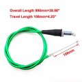 Tc-motor Black Twist Throttle Handle Grips Green Cable For Xr50 Crf50 Crf70 Klx110 Ssr Ttr Thumpstar Chinese Pit Pro Dirt Bike
