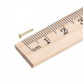 Uxcell Small Tiny Hardware Nails Iron 1 2x8mm Dxl For Diy Decorative Wooden Boxes Accessories Gold Tone 200pcs