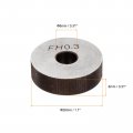 Uxcell 1pc 28x8x8mm Knurling Wheel Kit 0 3mm Pitch Straight Linear Knurl