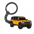 Tesmirror Ford Bronco Keychain Key Chain For Accessories 4 Door 2021 2022 2023 