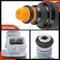 A-premium Fuel Injectors Set Of 6 Compatible With Ford F-150 F-250 F-350 Mustang Taurus E-150 E-250 E-350 Econoline Ranger