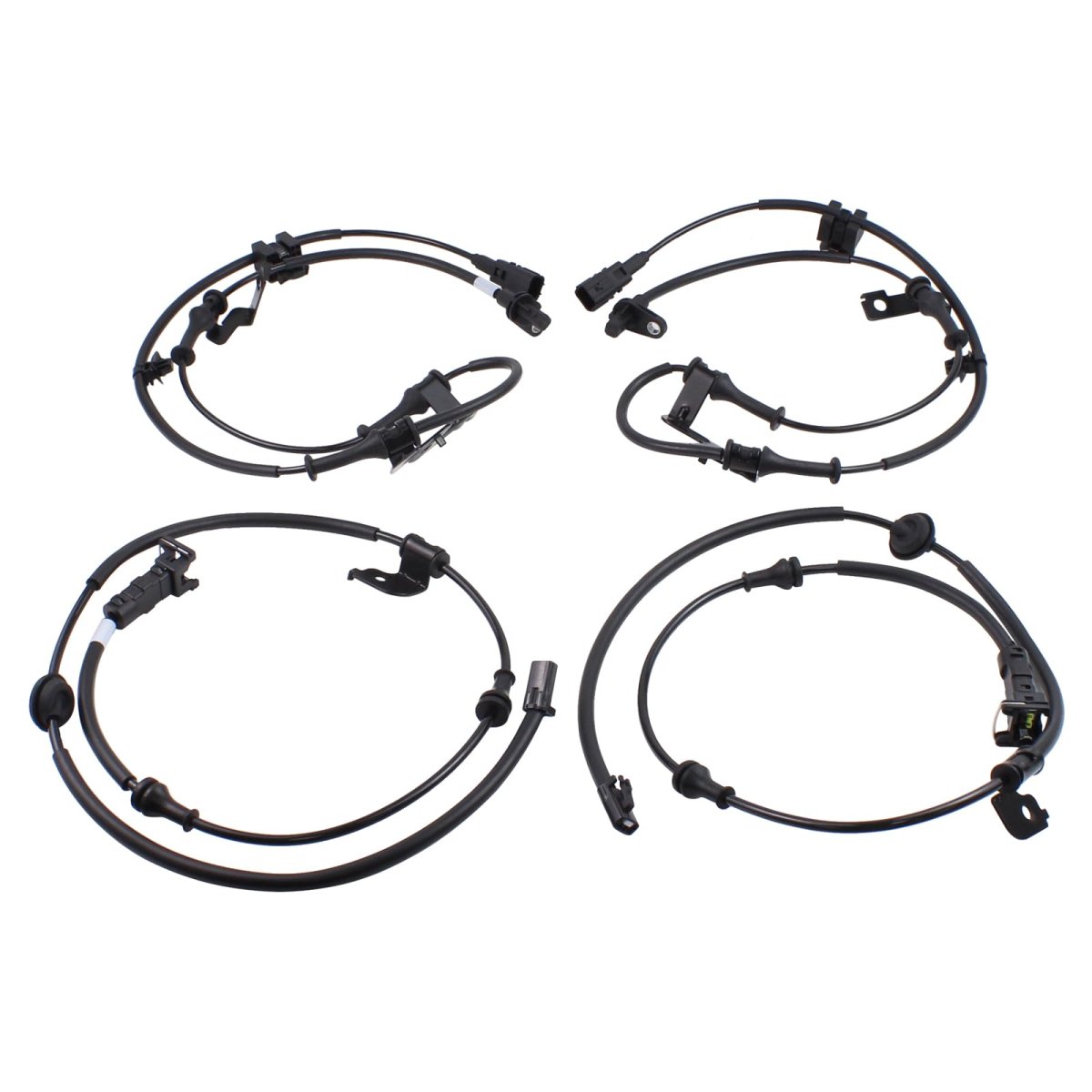 4pcs Front Rear Left And Right Abs Wheel Speed Sensor For Kia Soul 2014 2019 Ev 2015 95670b2050
