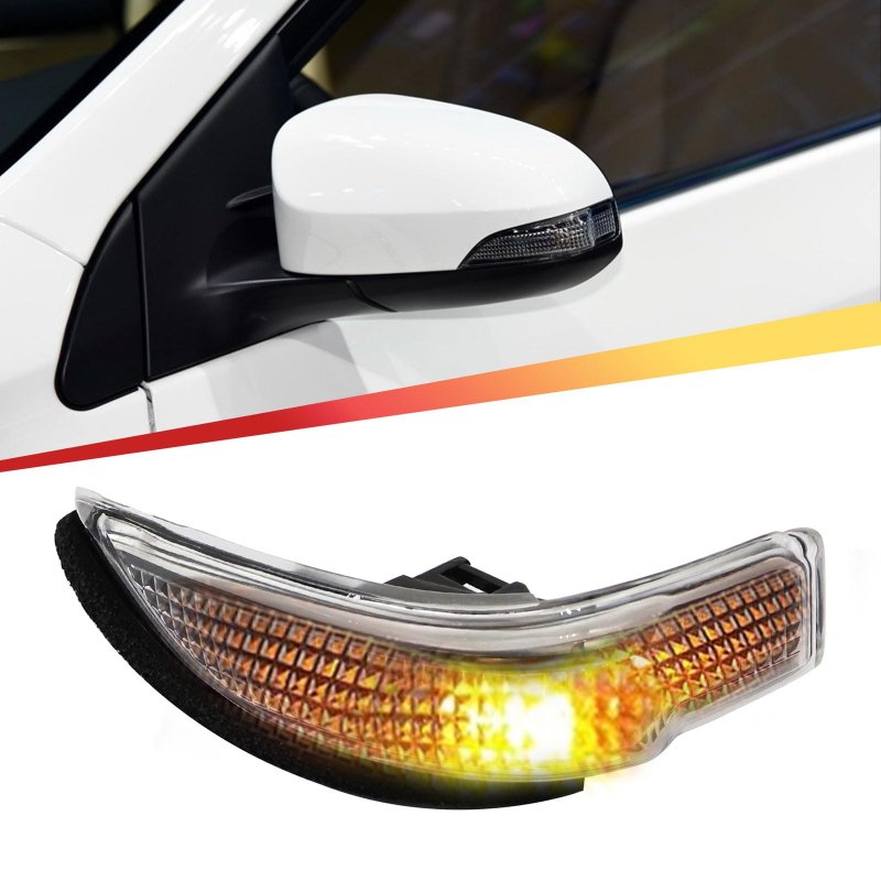 81730-52100 Right Passenger Side Mirror Light Turn Signal Lamp For Toyota Corolla 2014-2016 Camry 2015-2016 Yaris Prius 2012