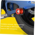 Angoily 2pcs Rear Car Screw Motorcycle Arm Ring Aluminum Swingarm Spool Nail Stand Swing Alloy Street
