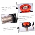 Angoily 2pcs Rear Car Screw Motorcycle Arm Ring Aluminum Swingarm Spool Nail Stand Swing Alloy Street