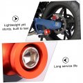 Angoily 2pcs Rear Car Screw Motorcycle Arm Ring Aluminum Swingarm Spool Nail Stand Swing Alloy Street