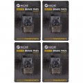 Niche Brake Pad Set For Husqvarna Ktm 85 200 105 Tc85 Freeride 250 R 47013090300 Rear Organic 4 Pack