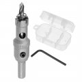 Uxcell Carbide Hole Saw Drill Bit 16 5mm Cutter For Stainless Steel Alloy Cast Iron Copper Metal Sheet With Limit Step
