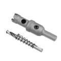 Uxcell Carbide Hole Saw Drill Bit 16 5mm Cutter For Stainless Steel Alloy Cast Iron Copper Metal Sheet With Limit Step
