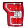 Rear Tail Lamp Light W O Bulbs Wiring Harness For Ford F150 2018-2020 Jl3z13405h Fo2800265 Lh Driver Side Red Lens Chrome 
