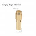 Uxcell Brass Drill Chuck Collet Bits 3mm For Rotary Tools 5pcs