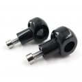 Httmt Mt030-017-25- Black 25mm Bar Diameter Handlebar Risers Compatible With 1 Handlebars On Suzuk Kawasak Ducat H-d Cruisers